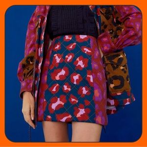 ✨ FARM RIO MIXED LEOPARDS MINI SKIRT ✨